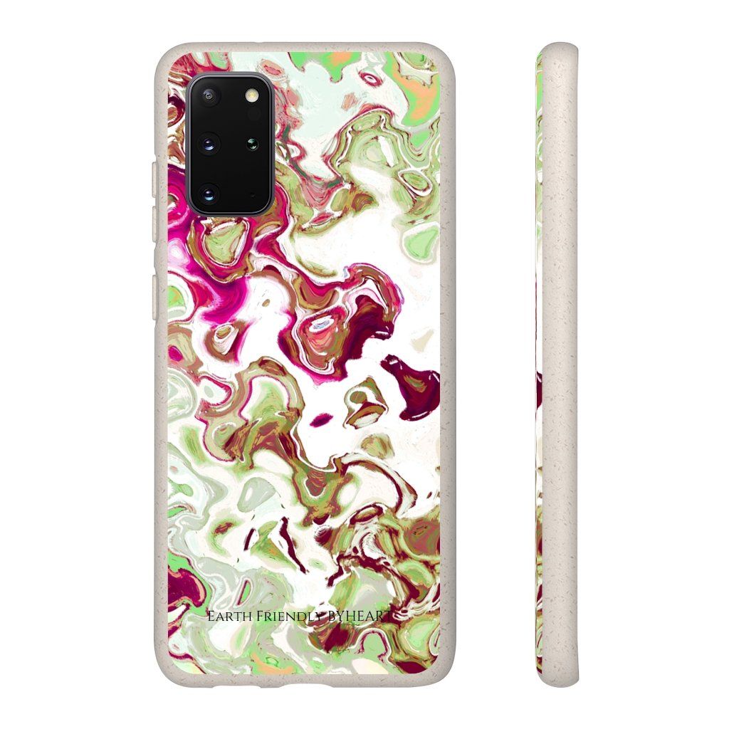 Biodegradable Case || GREEN WAVES ||