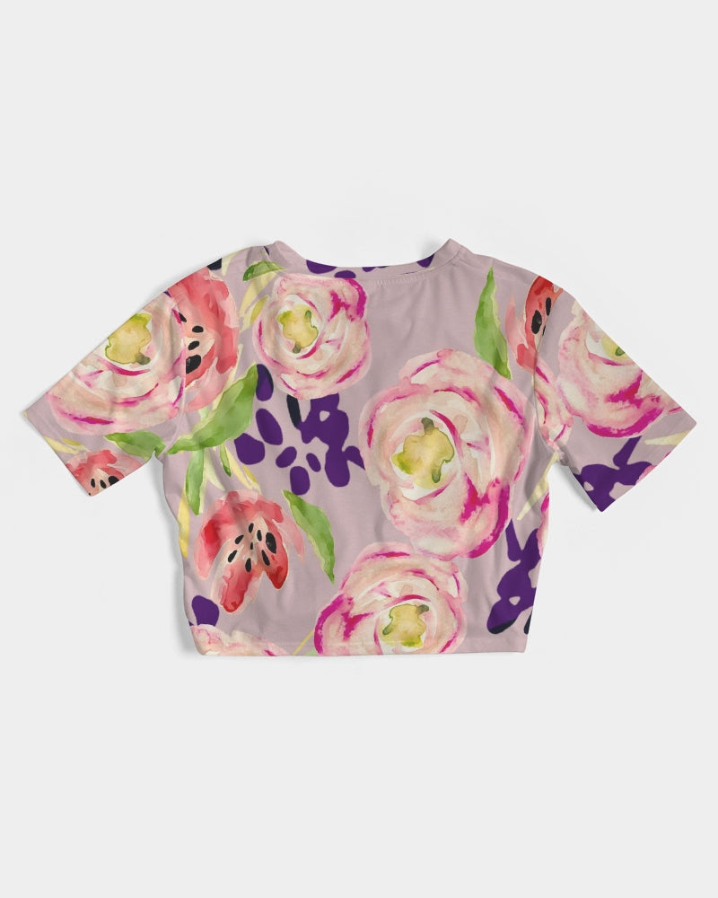 TULIP  THE PERFECT LOVE Women's Twist-Front Cropped Tee