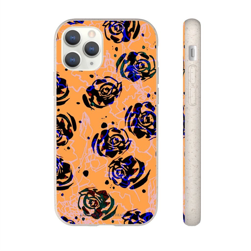 Biodegradable Case || BLACK ROSES ||