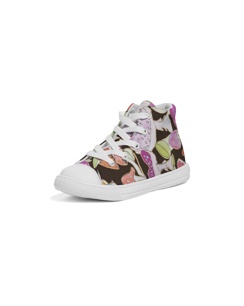 Mushrooms PARTY Kids Hightop Canvas Shoe