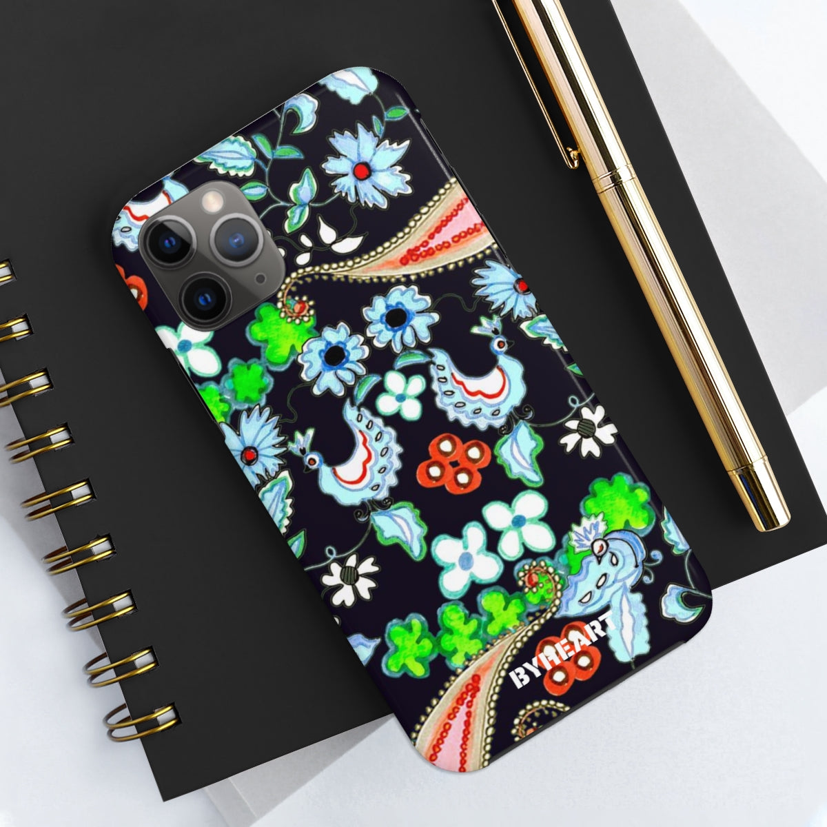 ORIENTAL BLUE BIRDS, KASHAN | Tough Phone Cases, Case-Mate |