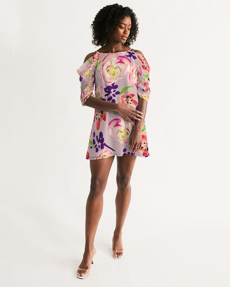TULIP  THE PERFECT LOVE Women's Open Shoulder A-Line Dress