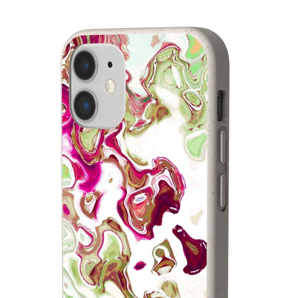 Biodegradable Case || GREEN WAVES ||