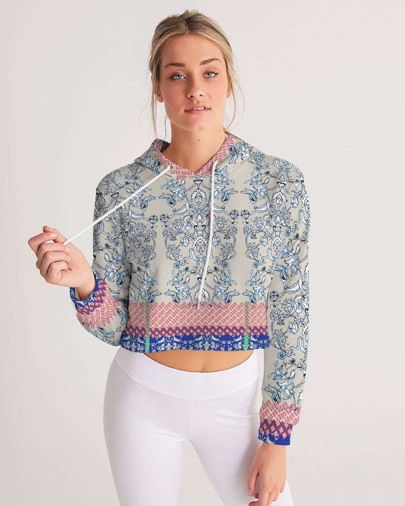 Miracualas Dream Women's Cropped Hoodie - Soft Activewear