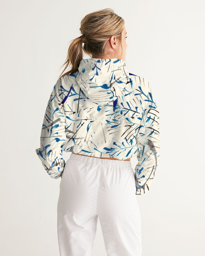 MOONLIGHT BRANCH  Women's Cropped Windbreaker