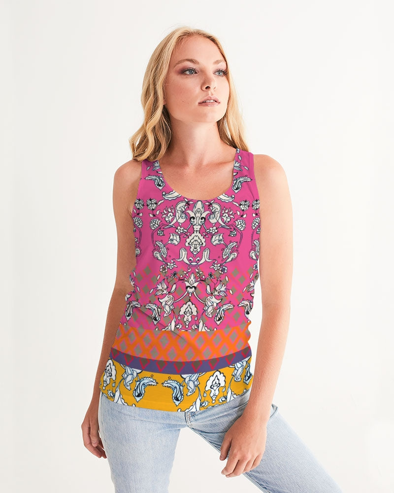 MIRACULOUS FLOWERS IN PINK || Women's Tank
