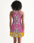 MIRACULOUS FLOWERS -PINK || Women's Racerback Dress