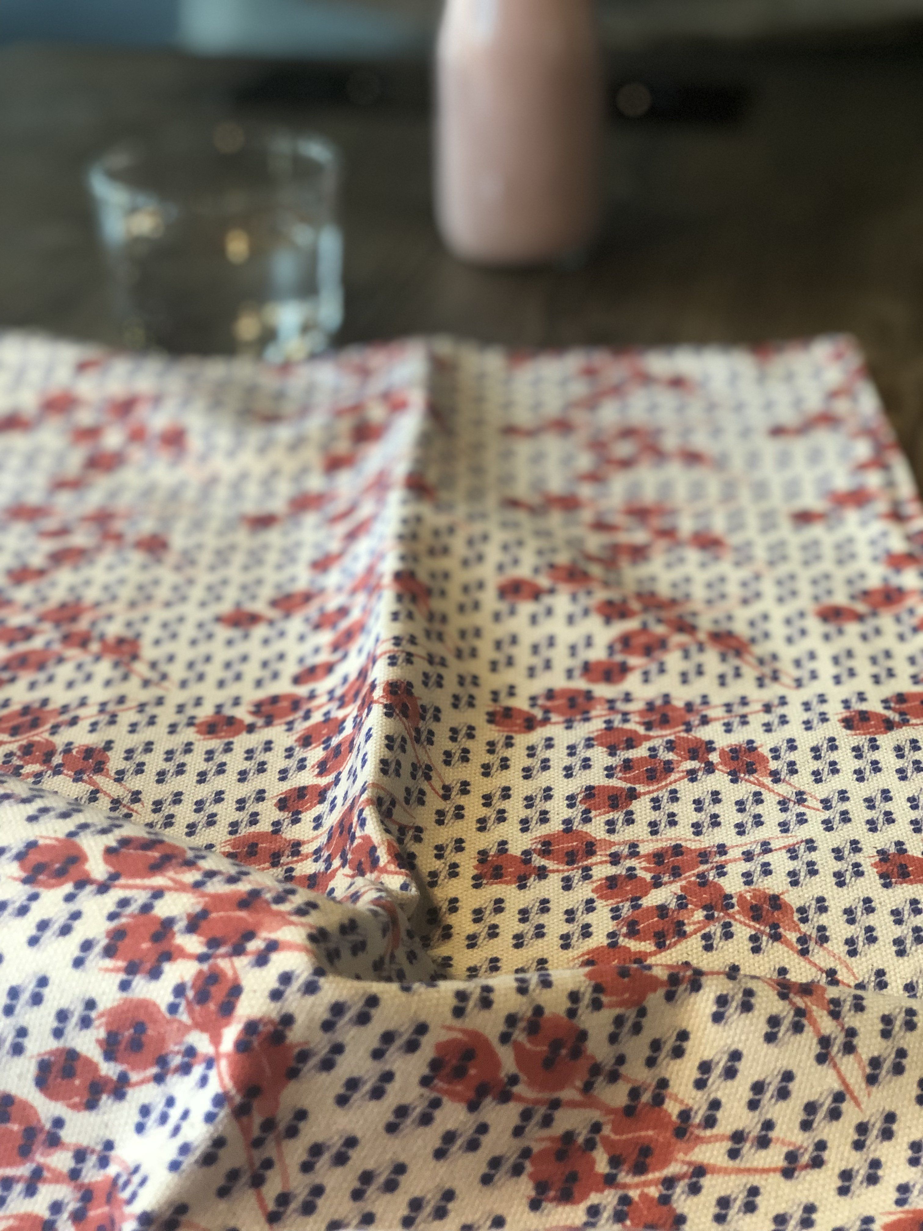 BLUE ROSY | Organic Dish Towel |