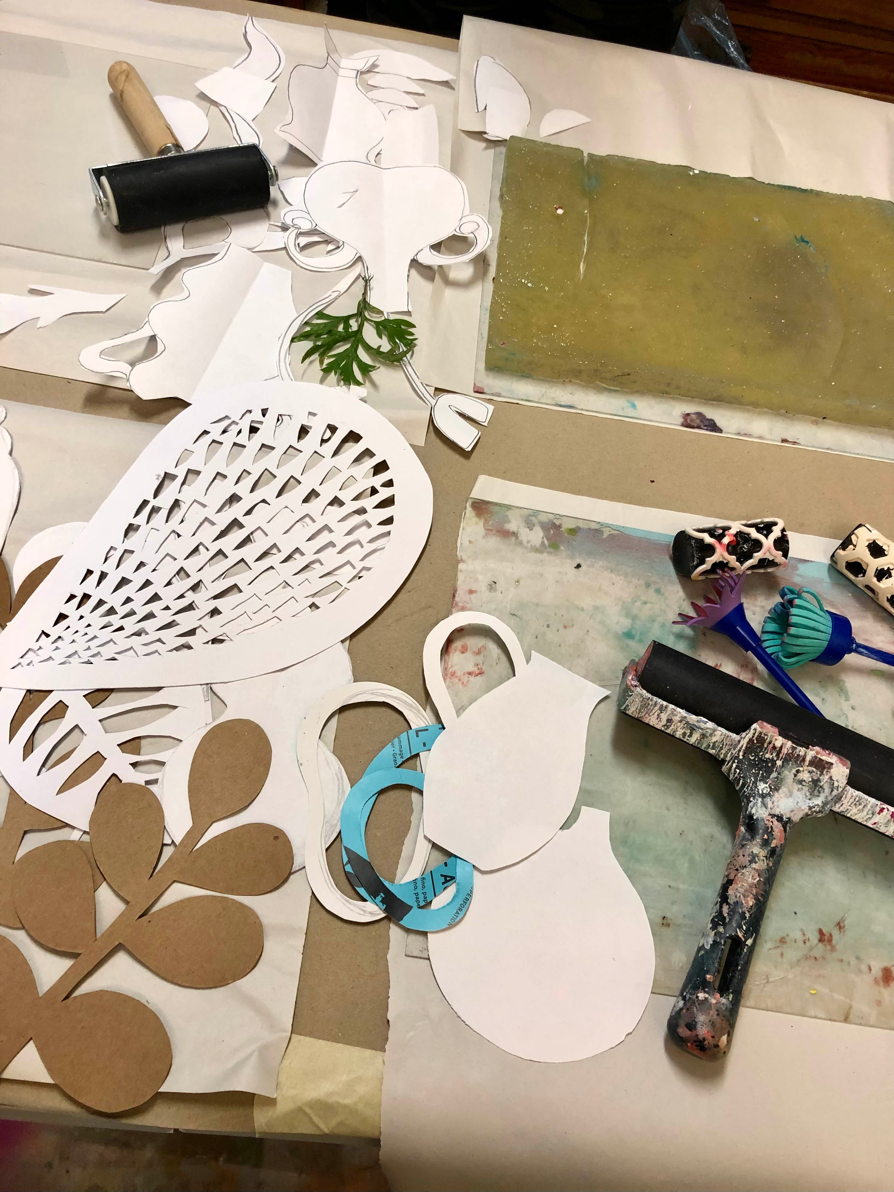 WORKSHOP || GELLI PRINTING ||  ART FOR EVERYONE -