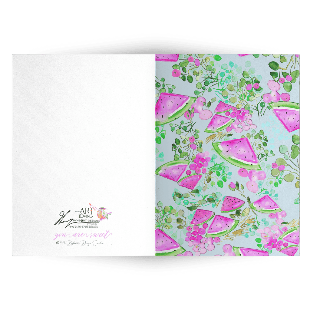You are Sweet | Folded Card |