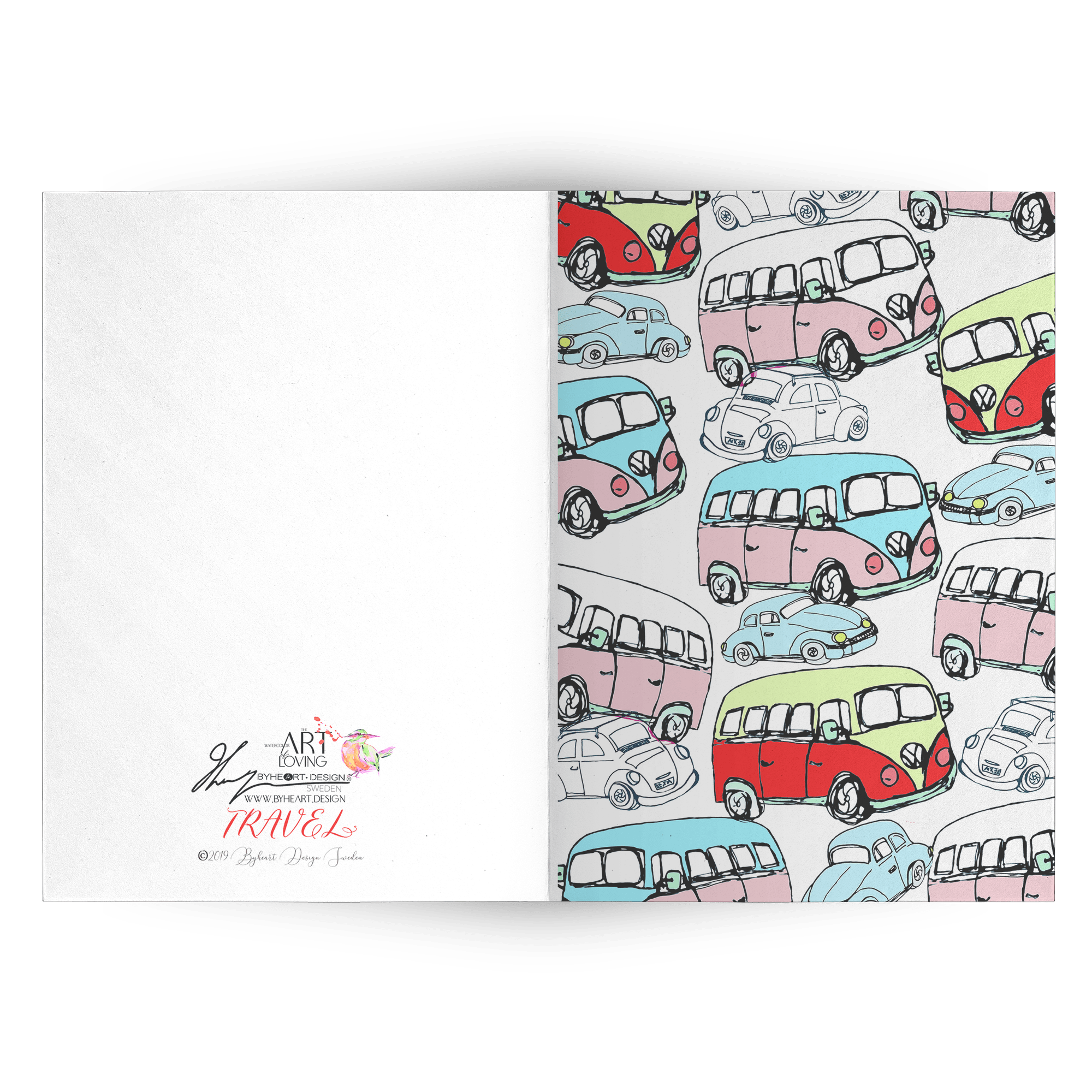 The Travel lover | FOLDED CARD | 