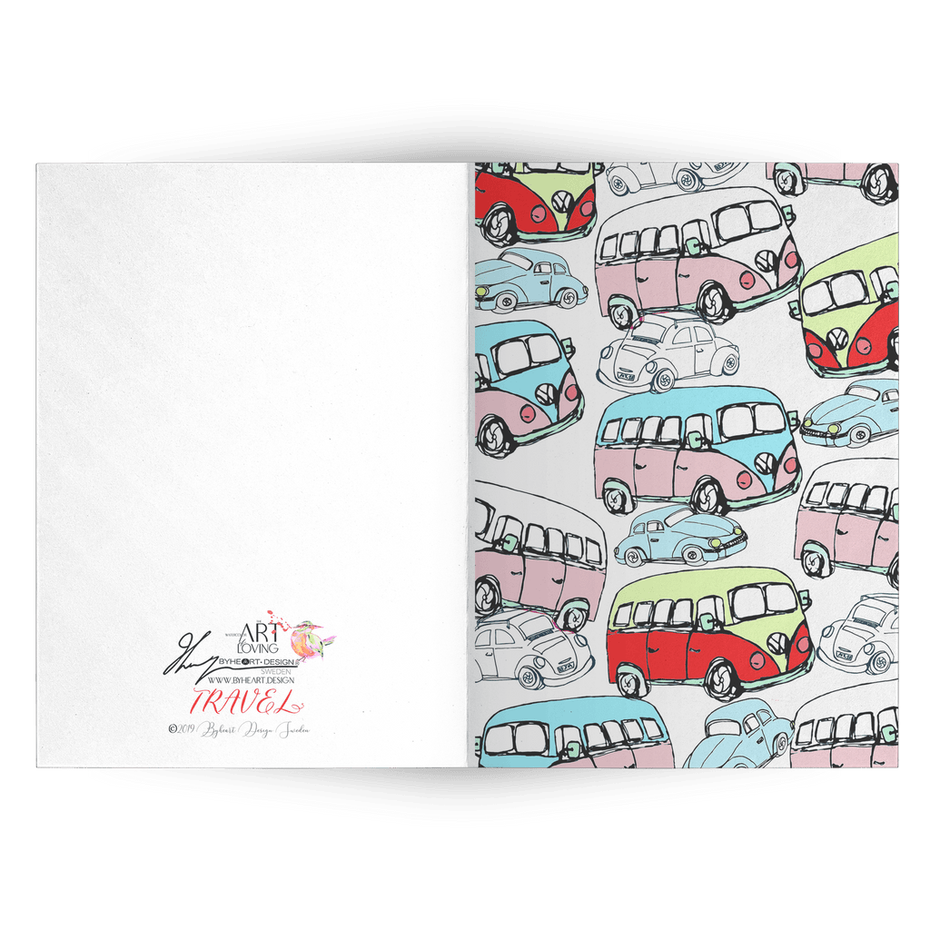 The Travel lover | FOLDED CARD | 