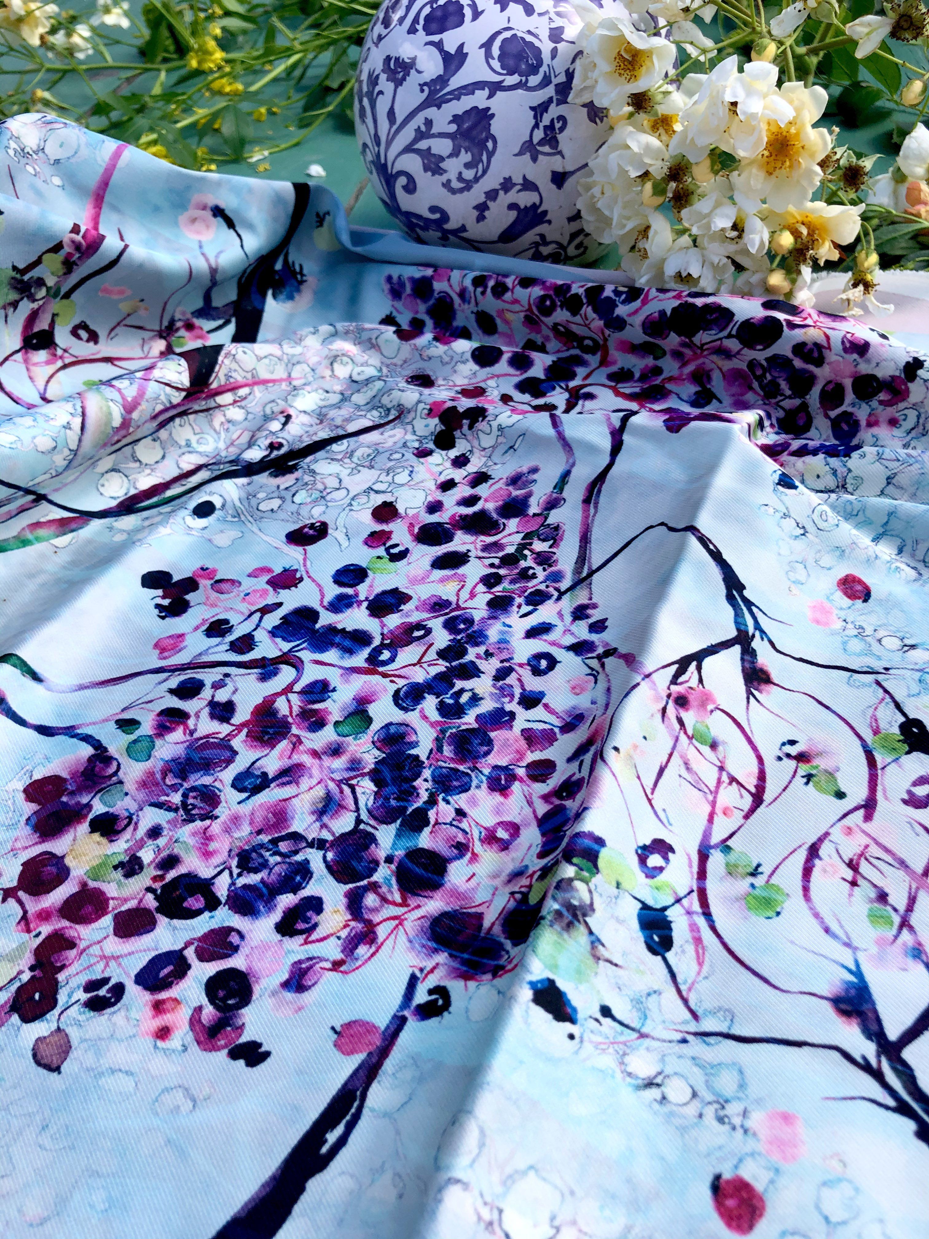 SHADOWS OF PARADISE  | SCARF & TEXTILE  |