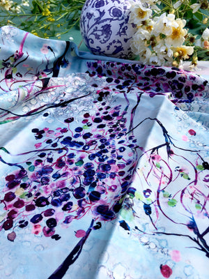 Open image in slideshow, SHADOWS OF PARADISE  | SCARF &amp; TEXTILE  |
