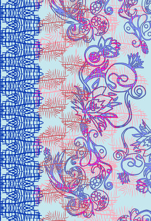 Open image in slideshow, nr20-|| SCARF  Paislley  border
